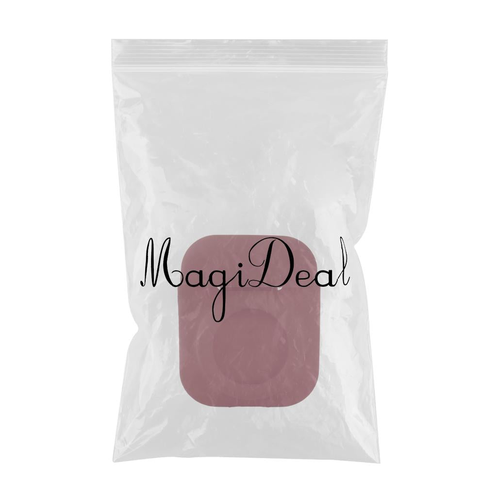 Silicone Case with Key Chain Hang Wallet Tablet Key Anti-Scratch for Airtag, Wine Red
