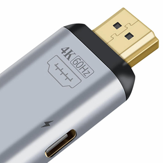 USB-C Female to Male Transfer Converter Adapter for Computer High DMI PD