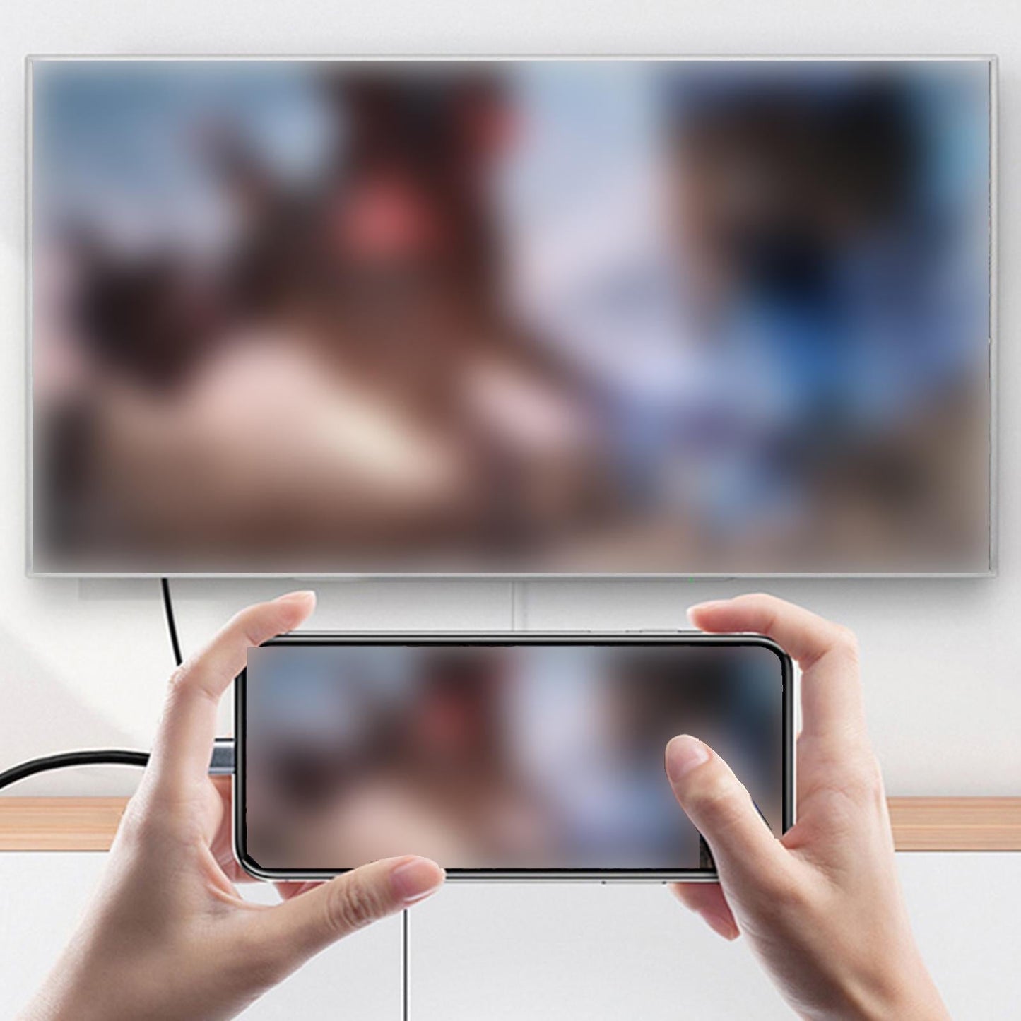 USB-C Female to Male Transfer Converter Adapter for Computer High DMI PD