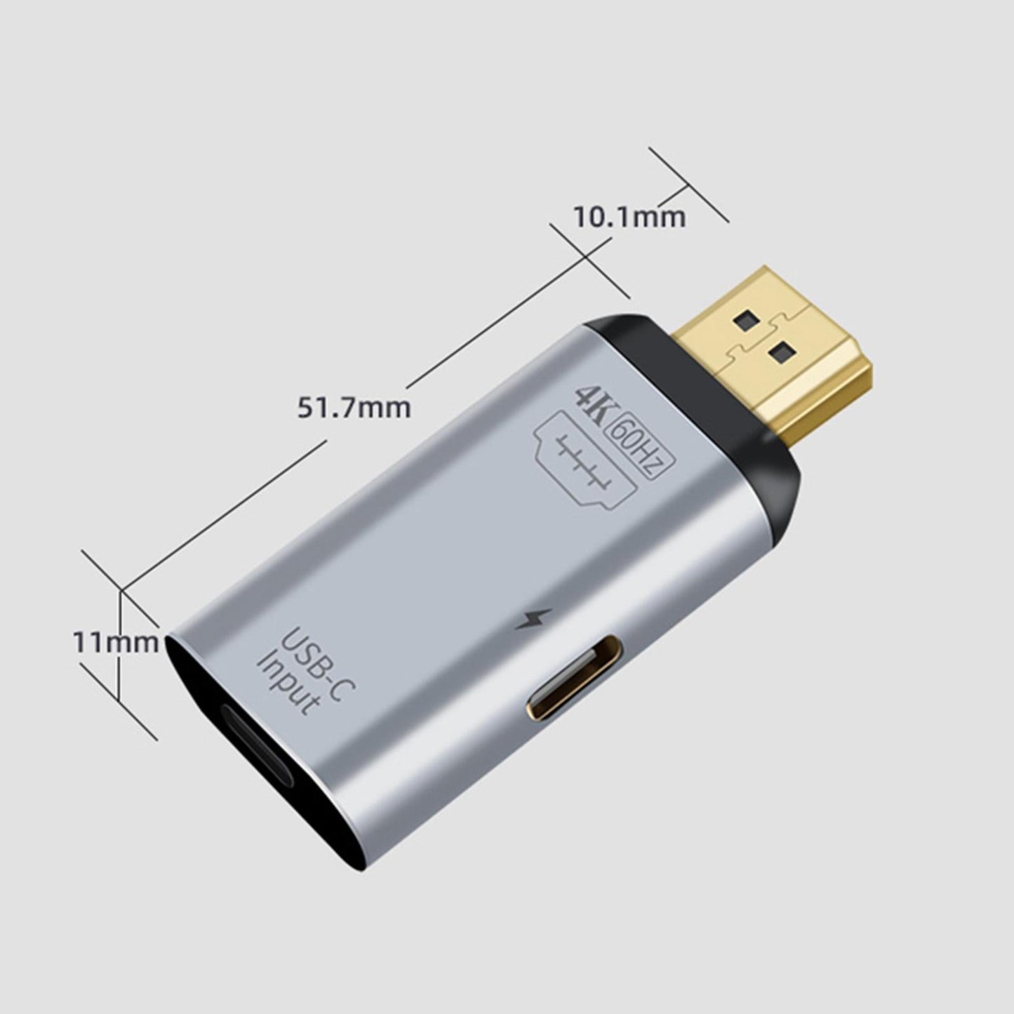 USB-C Female to Male Transfer Converter Adapter for Computer DP PD