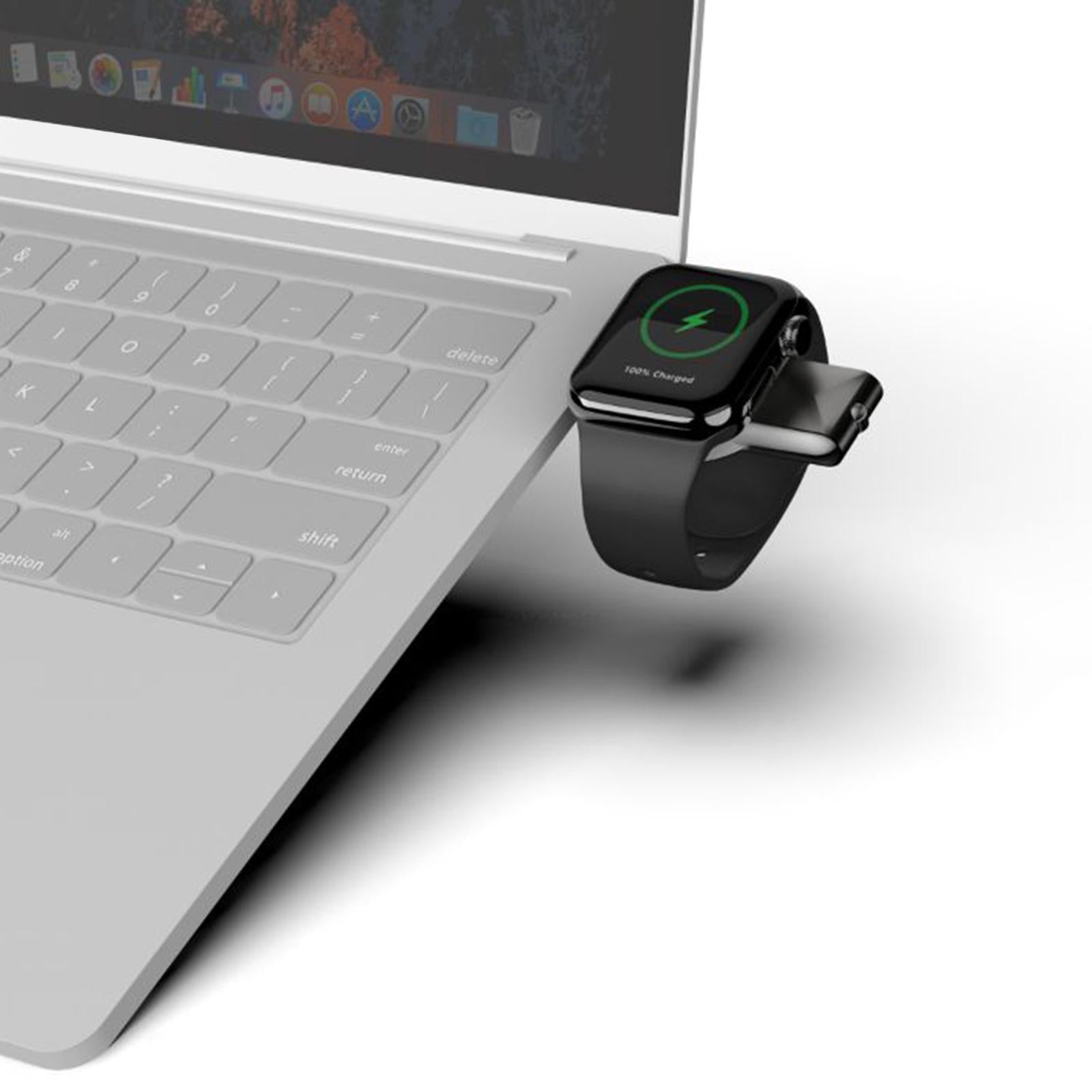 Updated Portable 2 In 1 Watch Charger Quick Charge for iWatch SE 6 5 4 3 2 1