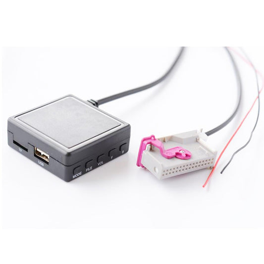 5.0 Bluetooth Audio Cable Adapter Speaker Stereo System for Audi A3 A4 A6 A8