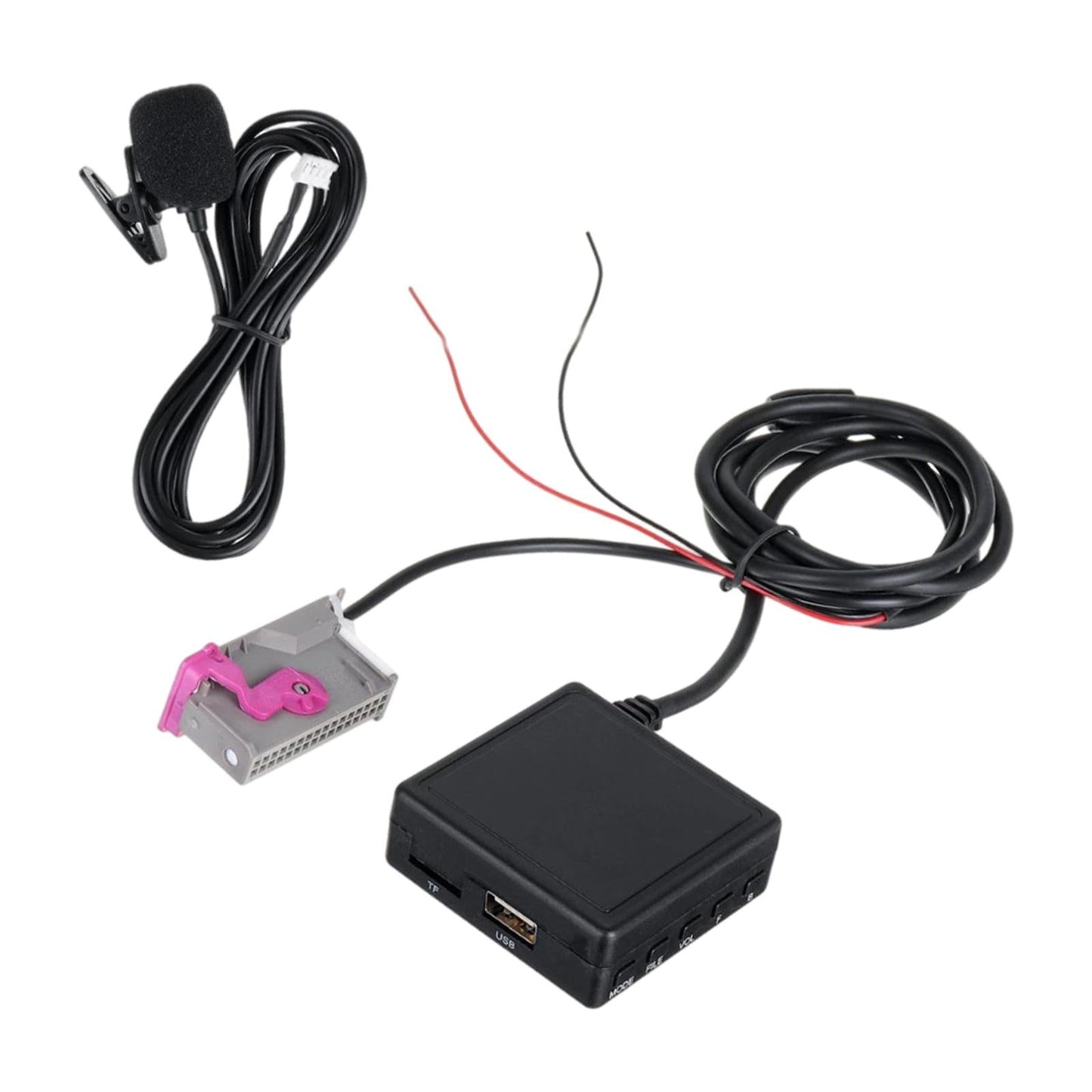 5.0 Bluetooth Audio Cable Adapter Speaker Stereo System for Audi A3 A4 A6 A8
