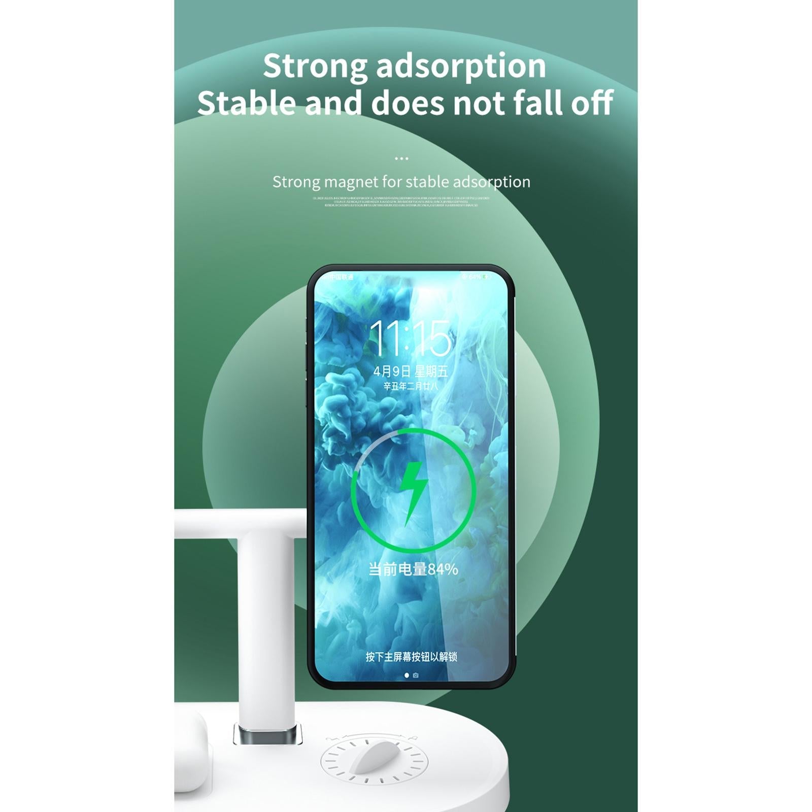 Charging Station /Stand/Dock for Apple Watch SE/6/5/4/3/2/1 iPhone12 Pro Max White
