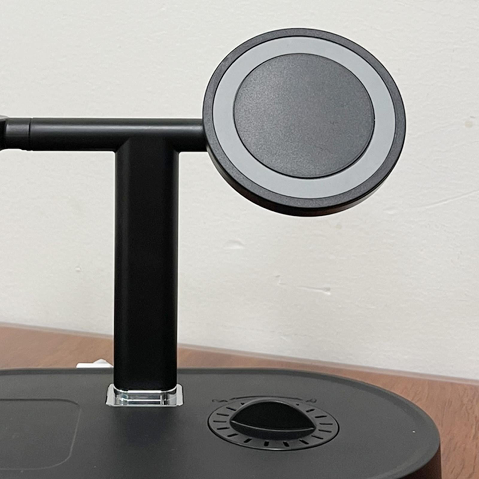 Charging Station /Stand/Dock for Apple Watch SE/6/5/4/3/2/1 iPhone12 Pro Max Black