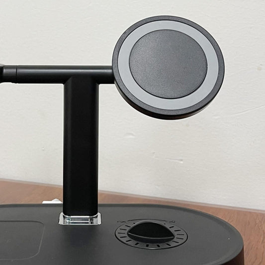 Charging Station /Stand/Dock for Apple Watch SE/6/5/4/3/2/1 iPhone12 Pro Max Black