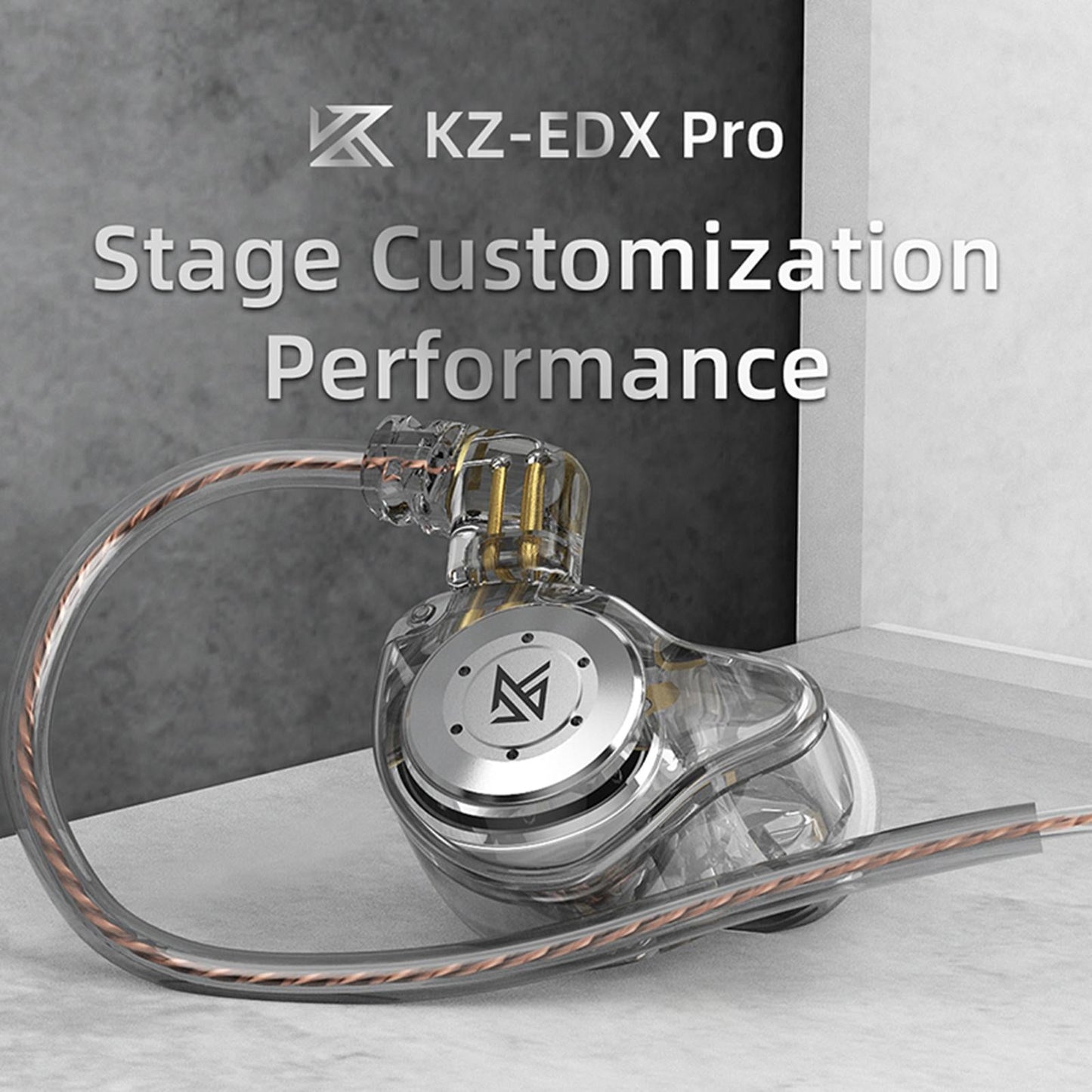 1DD Earphones Headphones Oxygen-Free Copper for Outdoor Musicians Driver white