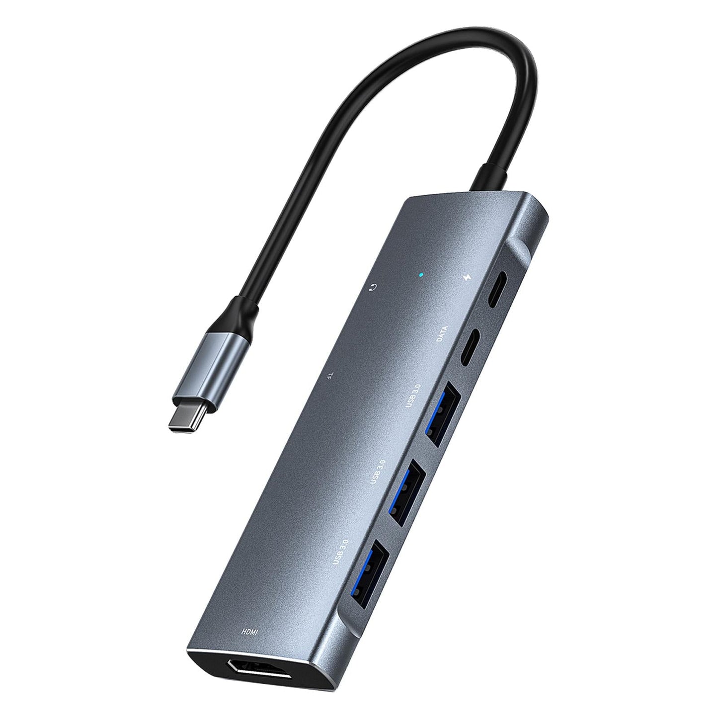 9 in 1 Type C Hub Docking Station with VGA 3 USB3.0 Ethernet for Laptops