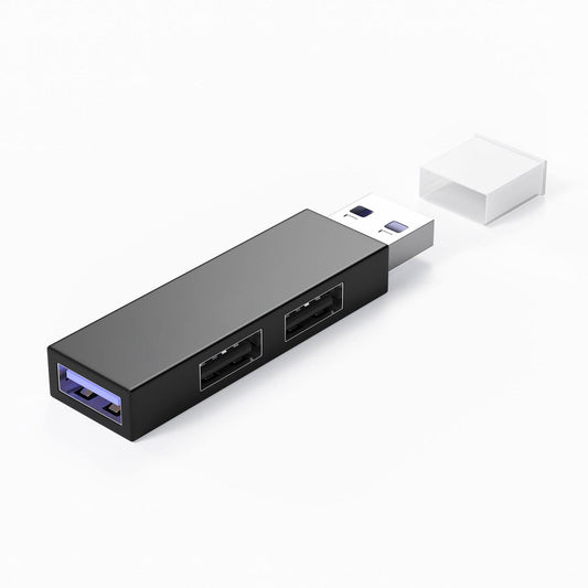 3 in 1 USB Docking Station USB Hub 5Gpsb for PC Laptop Keyboard Desktop
