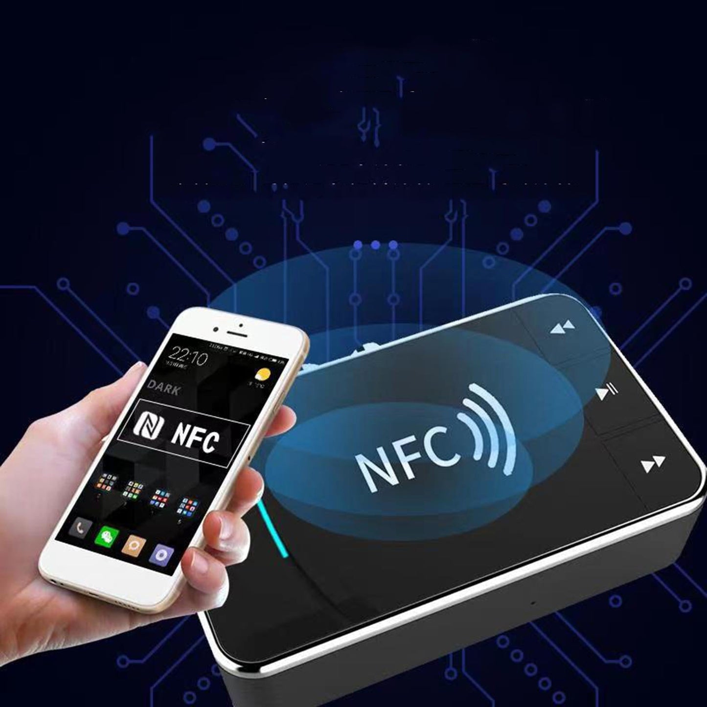 Bluetooth 5.0 Receiver Transmitter FM Stereo 3.5mm AUX Home Sound System