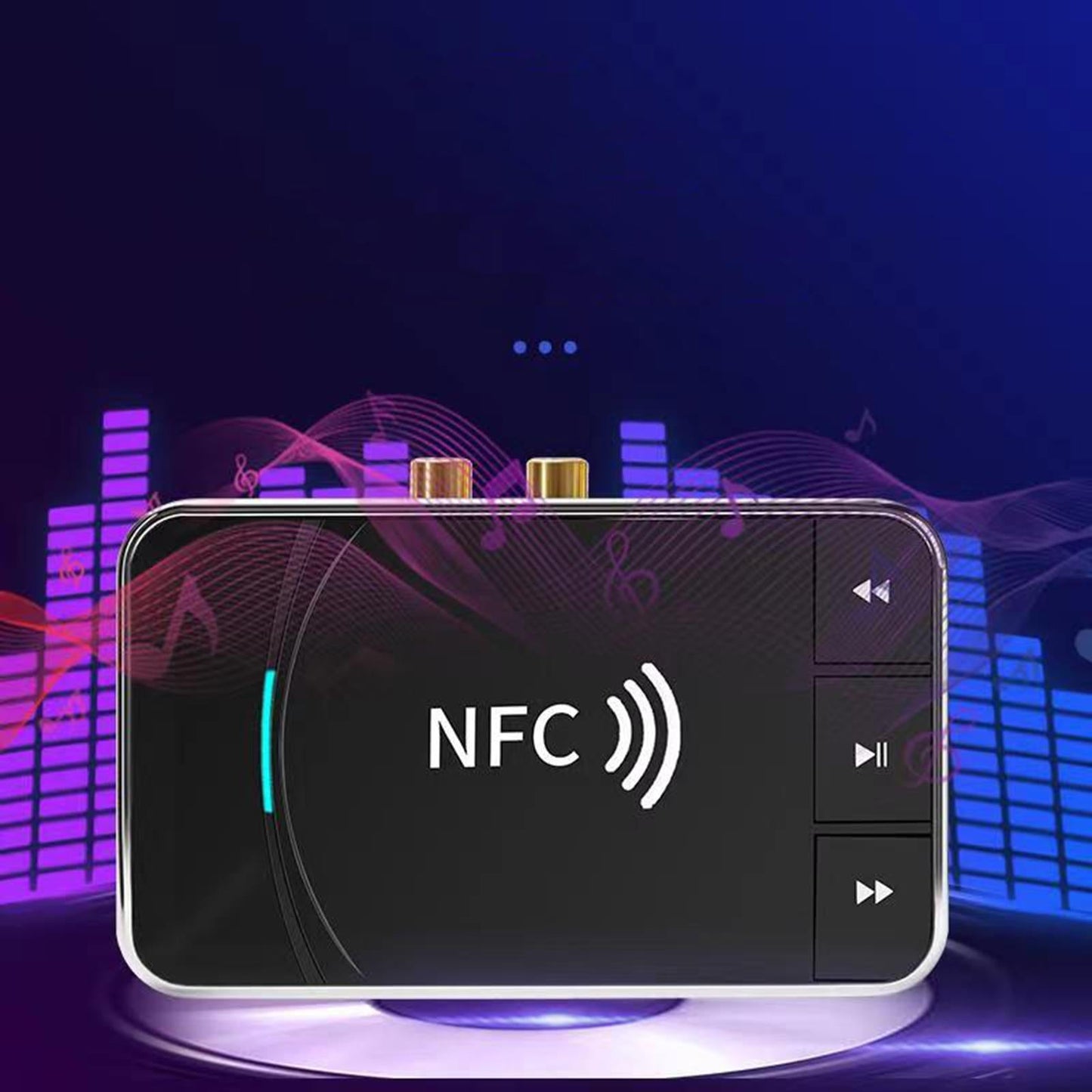 Bluetooth 5.0 Receiver Transmitter FM Stereo 3.5mm AUX Home Sound System