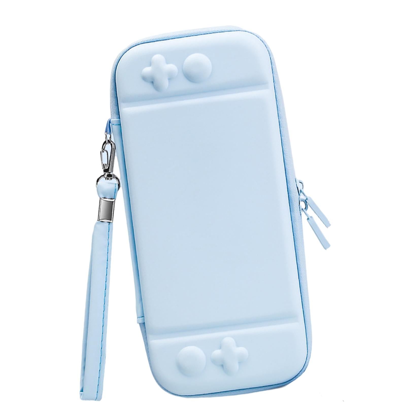 Carrying Case Cute Waterproof for NS Switch Lite Large Storage Space Blue