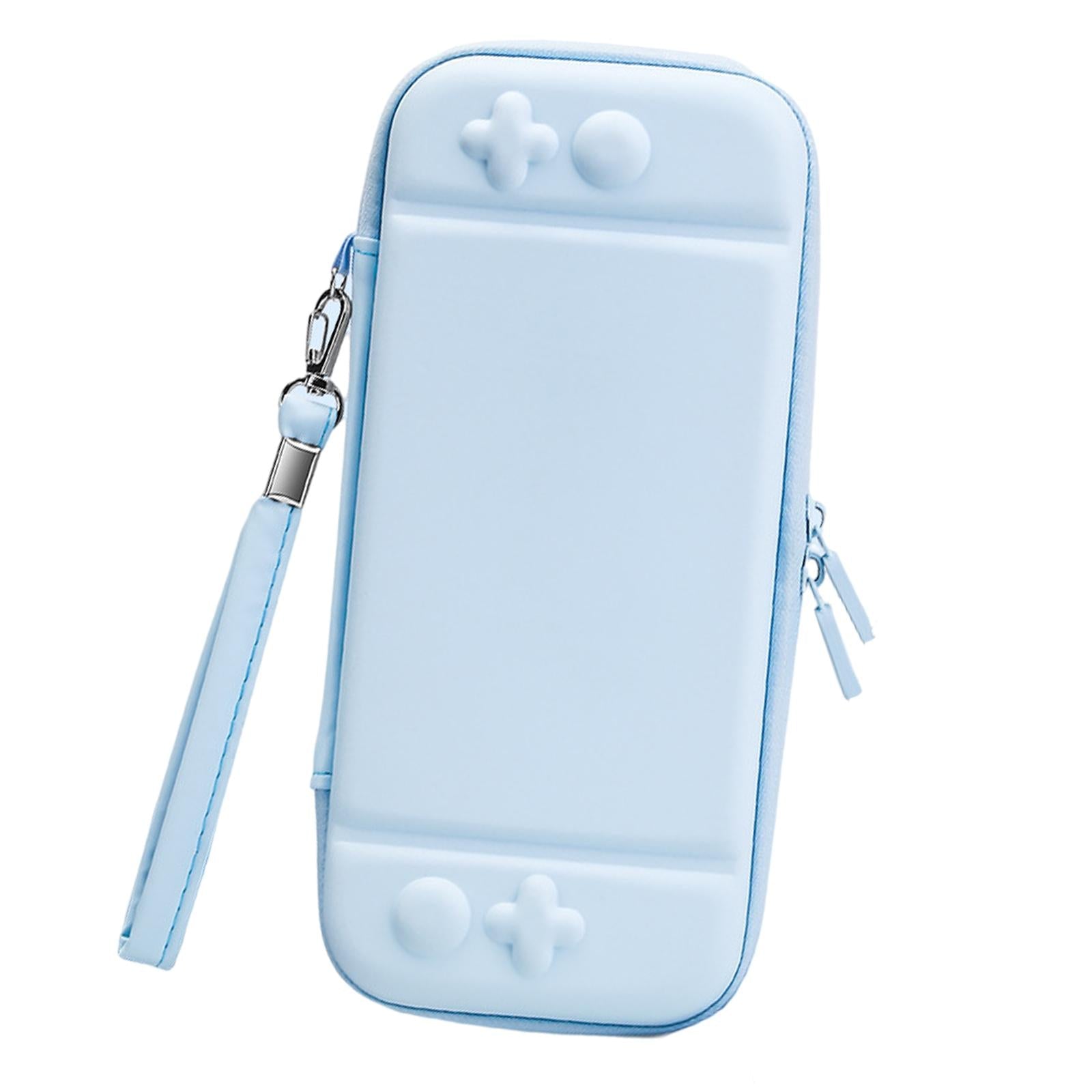 Carrying Case Cute Waterproof for NS Switch Lite Large Storage Space Blue