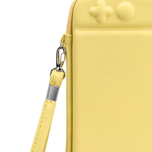Carrying Case Cute Waterproof for NS Switch Lite Large Storage Space Yellow