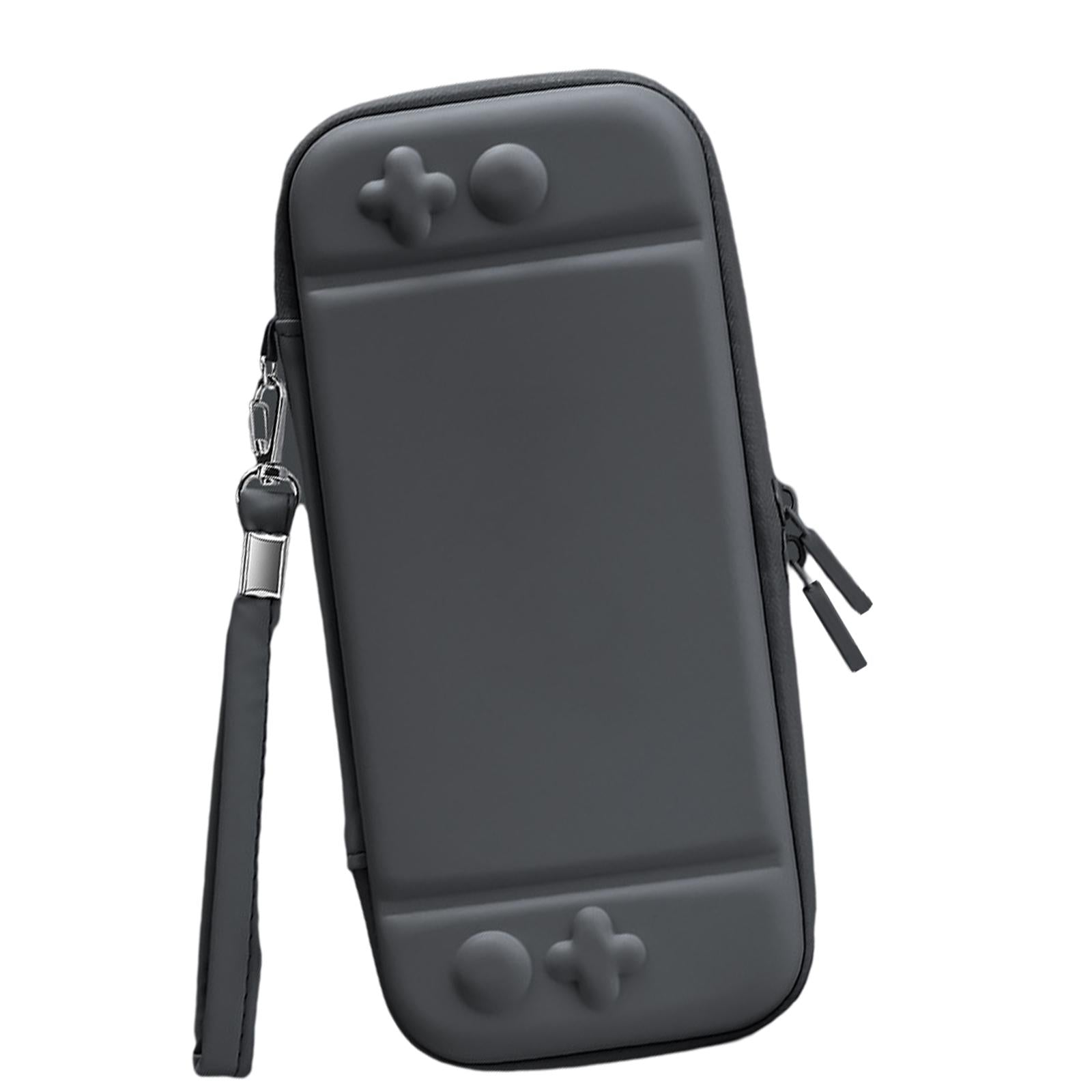 Carrying Case Cute Waterproof for NS Switch Lite Large Storage Space Grey