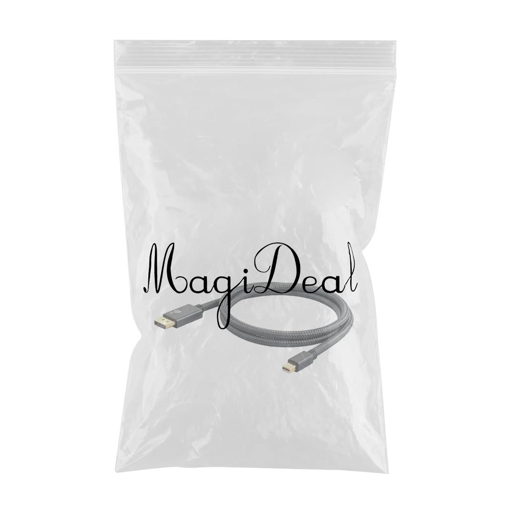 Mini DisplayPort to DisplayPort Cable 4K Resolution Converter for Laptop