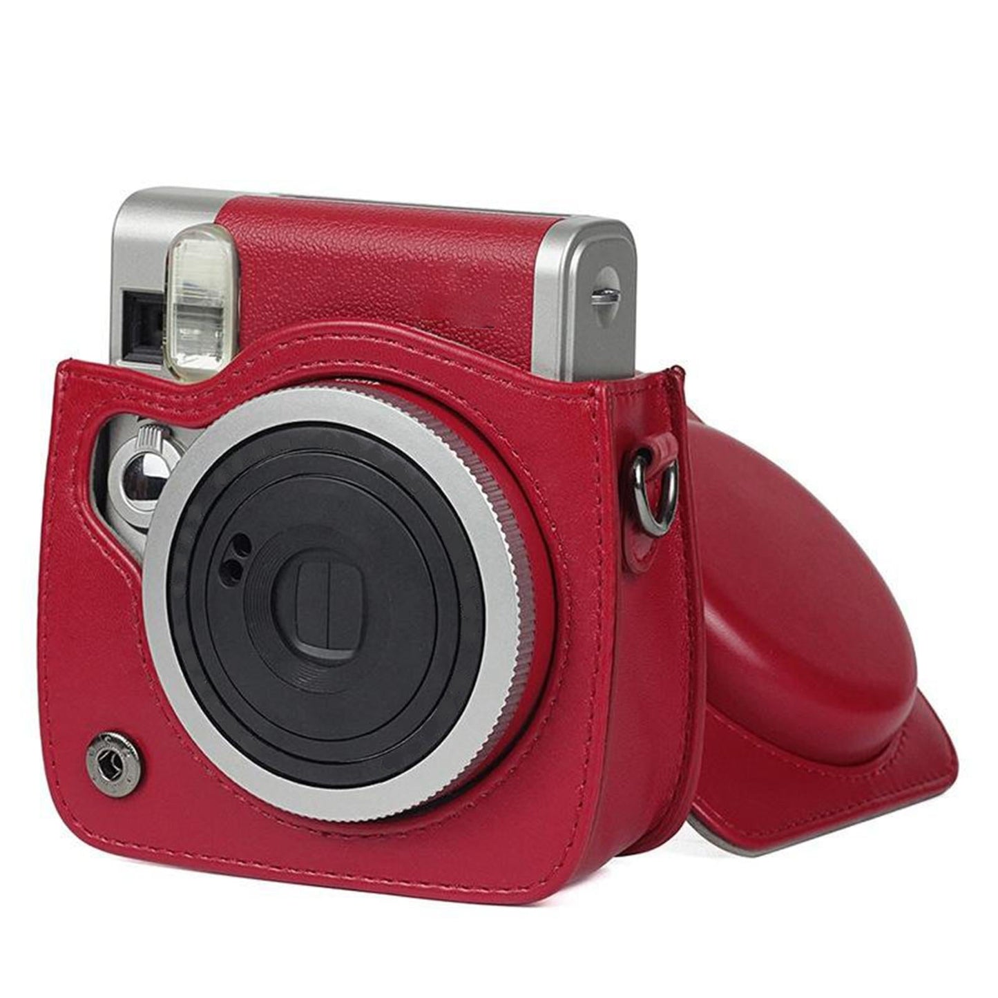 Rustic Protective Case for Instax Mini 90 Instant Film Camera Accessories Red