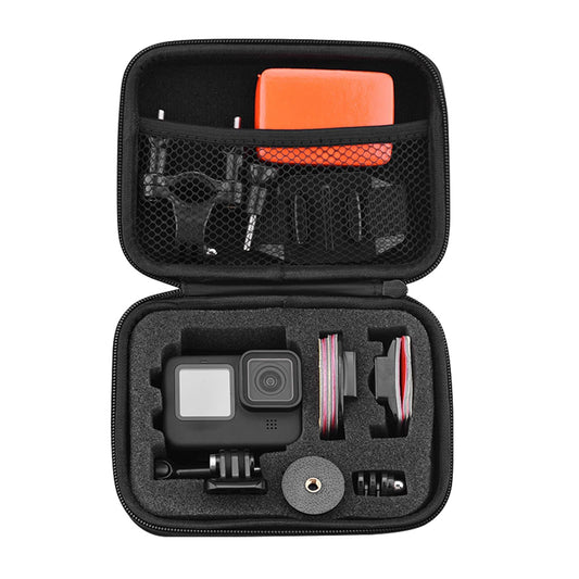 Camera Storage Case for Pro Camera 9 10 with Mesh Pocket Easy Opening Large