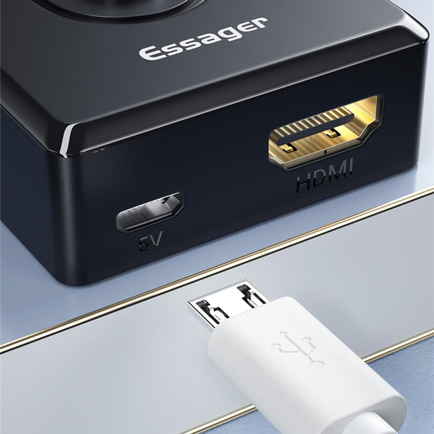 Bi-Direction HDMI Splitter Adapter for Blu-Ray Player Dual Modes for PS4