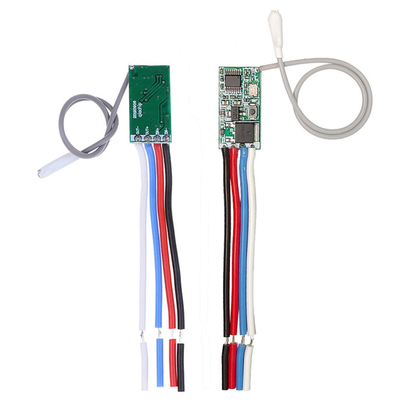 RF 433MHz Mini Wireless Remote Control Switch Receiver Onoff White Antenna