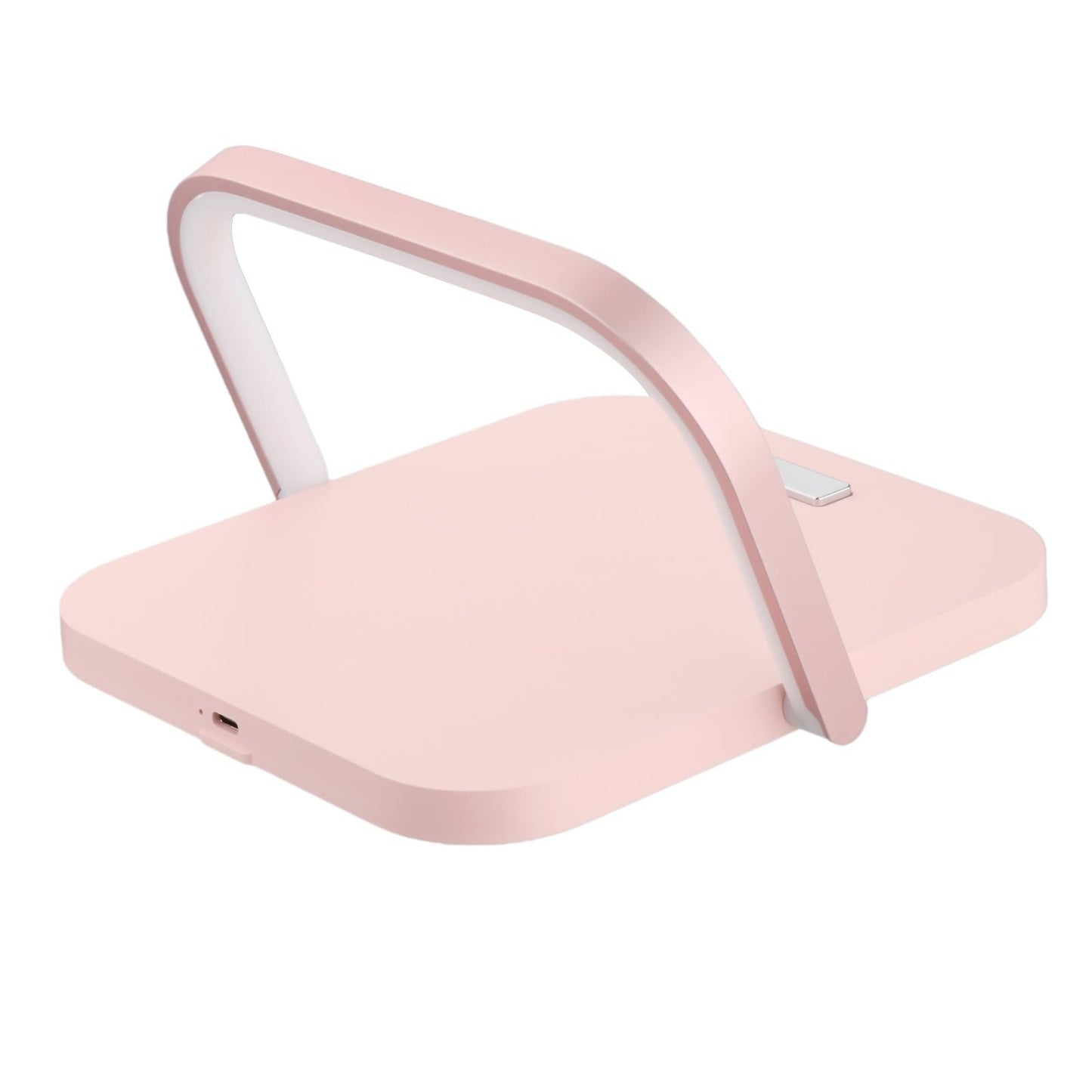 Qi Wireless Charging with Light 10W Desk Lamp Nightlight for Bedroom  pink