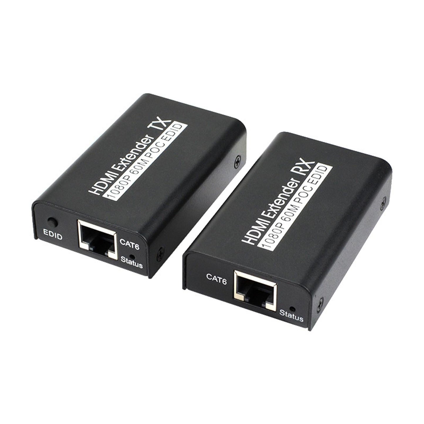 HDMI Extender 1080P 196 ft/60M HDCP1.2 Single Cable for Monitor HDTV EU Plug
