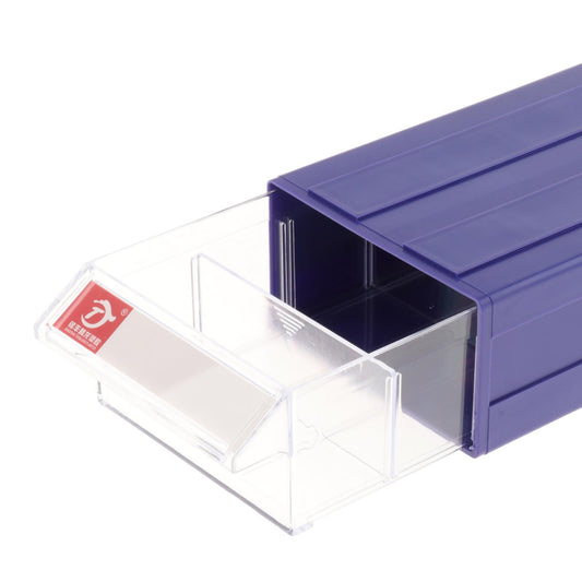Modular Drawer Organizer Shaft Bodies Removable Divider Blue 220x108x55mm