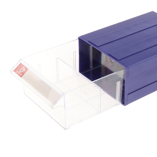 Modular Drawer Organizer Shaft Bodies Removable Divider Grey 220x108x55mm