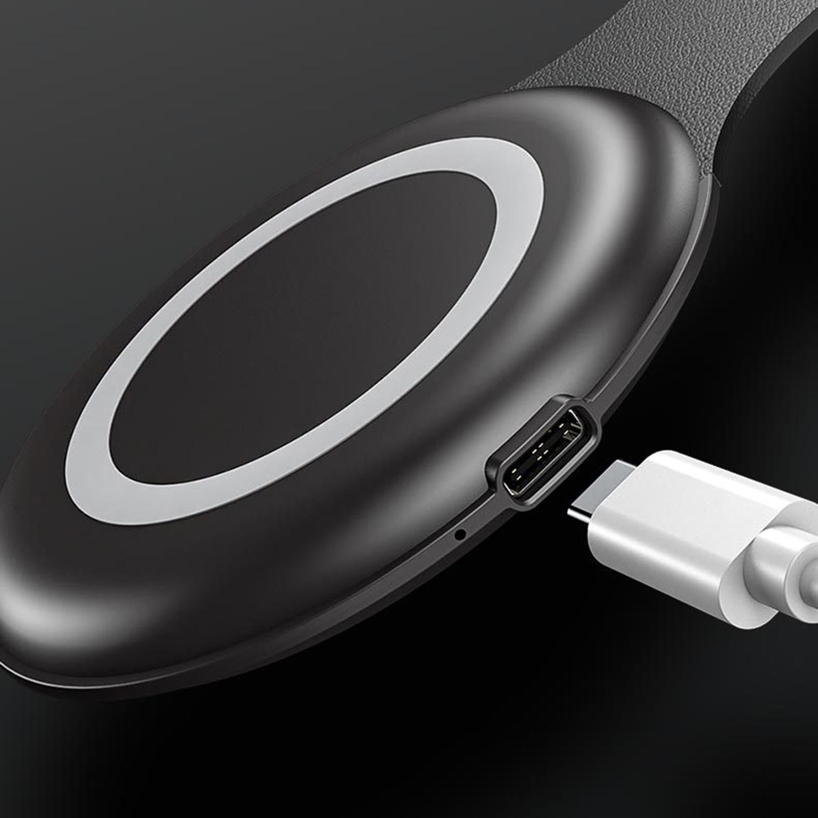 3 in 1 Wireless Charger Foldable Phone Charger for iPhone 12 and above Black