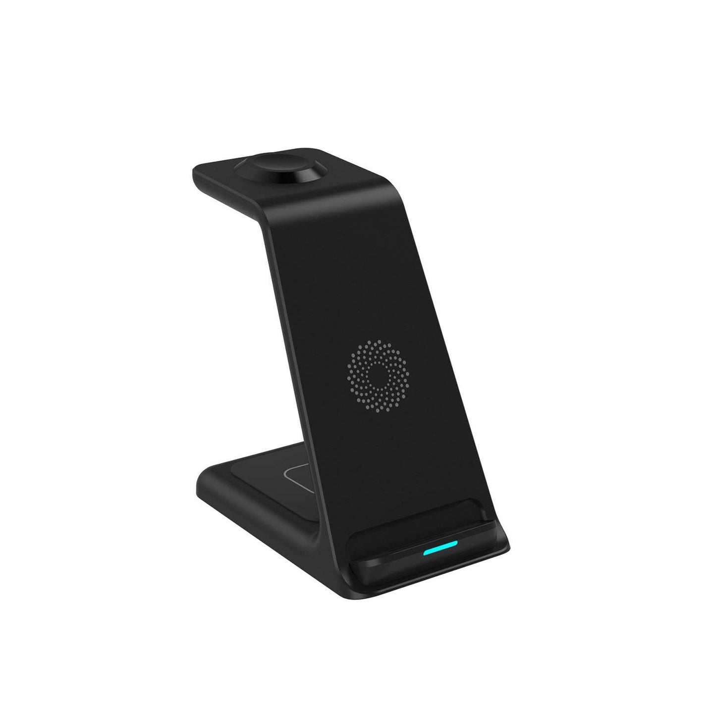 3 in 1 Wireless Charger Stand Gifts Office for iPhone 13 12 11 XR x 8 Black