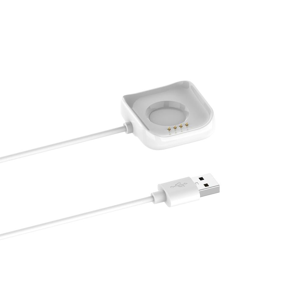 1M USB Charger Cradle Dock Portable for Oppo Watch1 Wristband White For 41mm