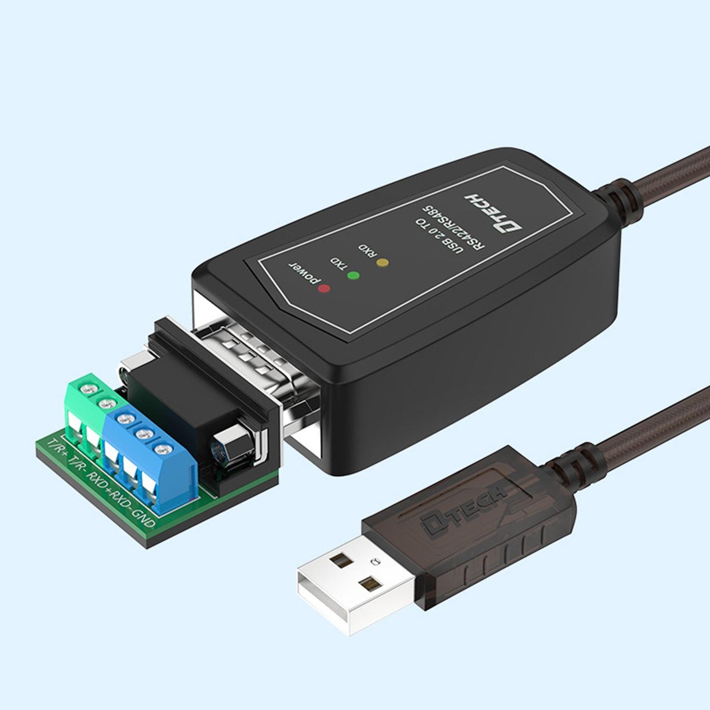 USB to RS422 or RS485 Serial Port Converter Adapters Cable 600W Anti-Surge Cable Length 0.5m