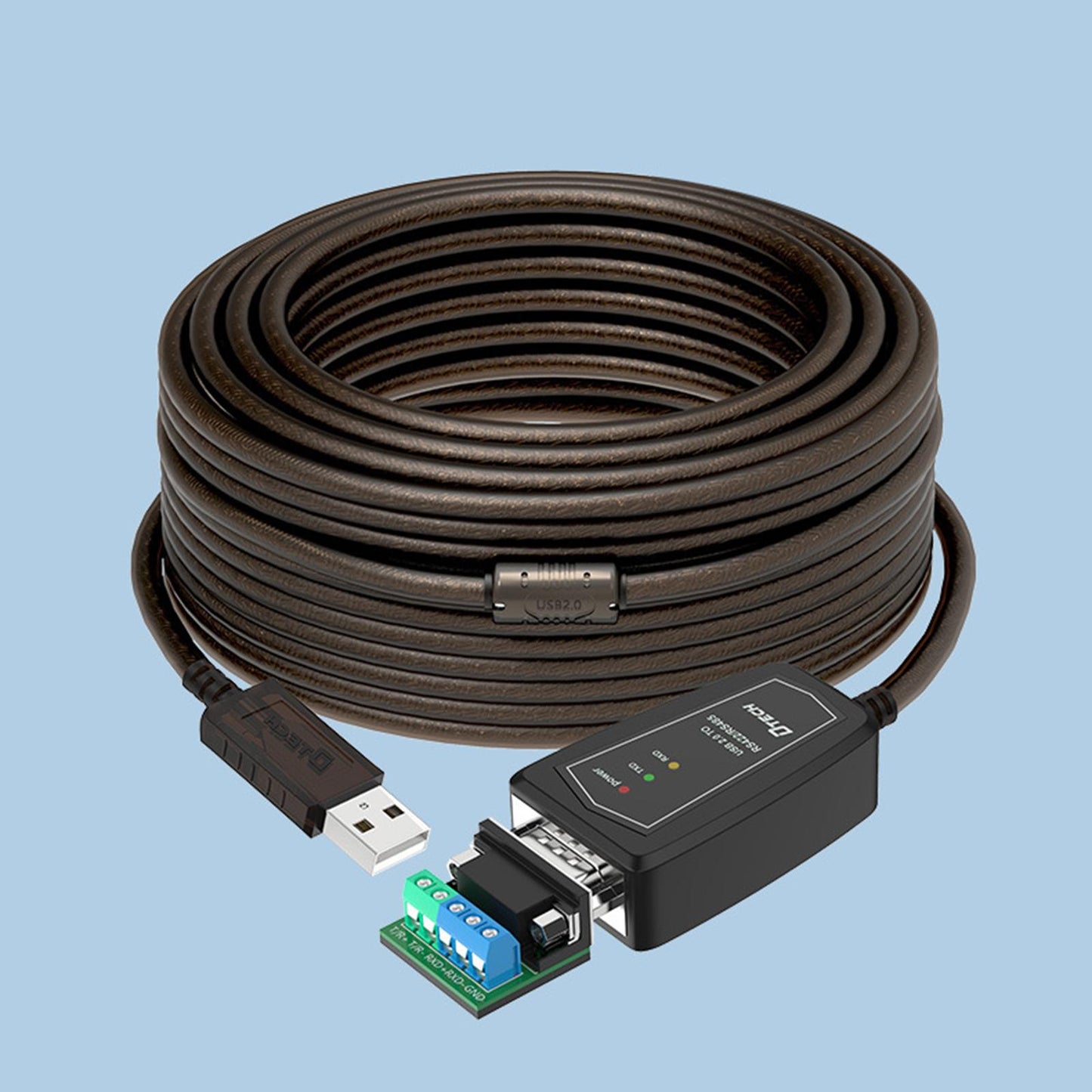 USB to RS422 or RS485 Serial Port Converter Adapters Cable 600W Anti-Surge Cable Length 0.5m