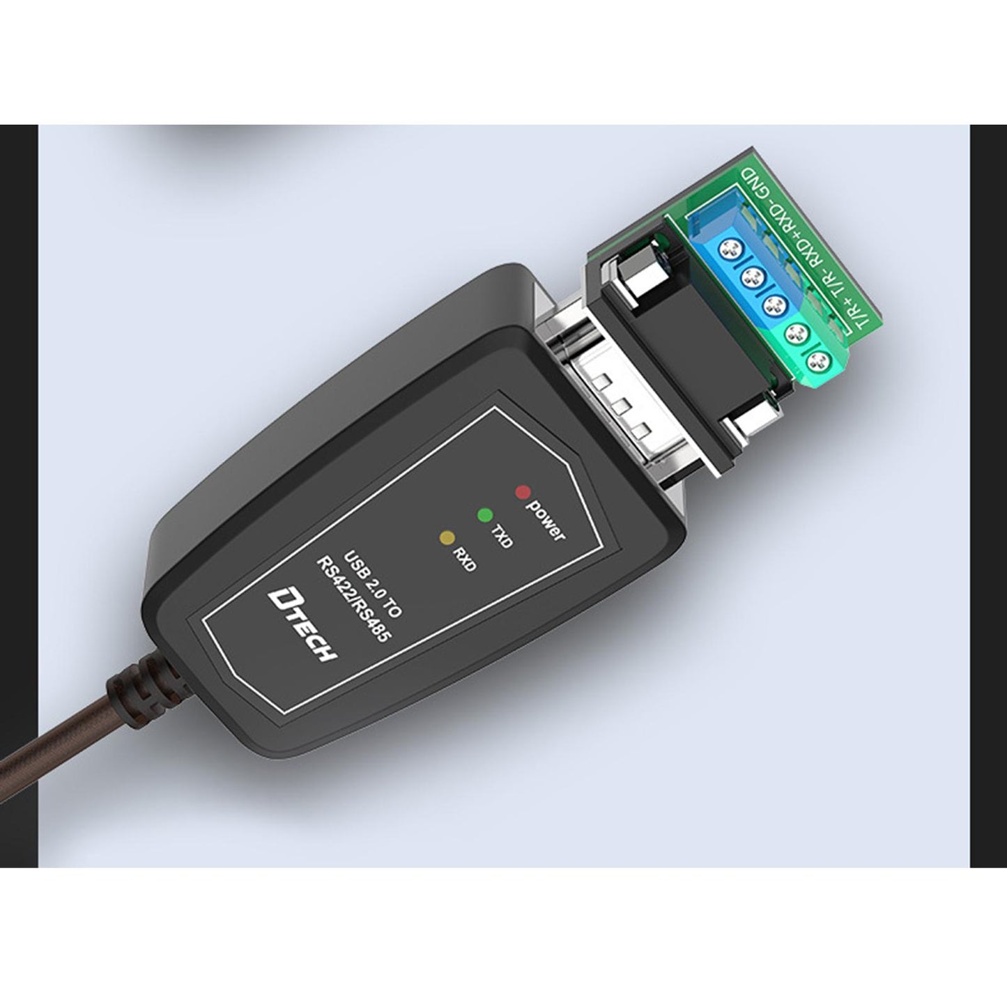 USB to RS422 or RS485 Serial Port Converter Adapters Cable 600W Anti-Surge Cable Length 0.5m