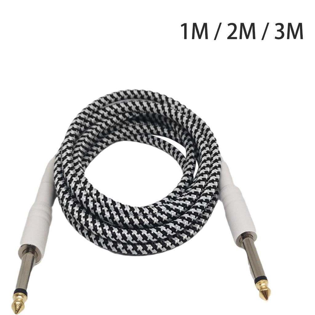 6.35mm Guitar Cable Noise Reduction for Deep Bass Musical Instruments 1Meter