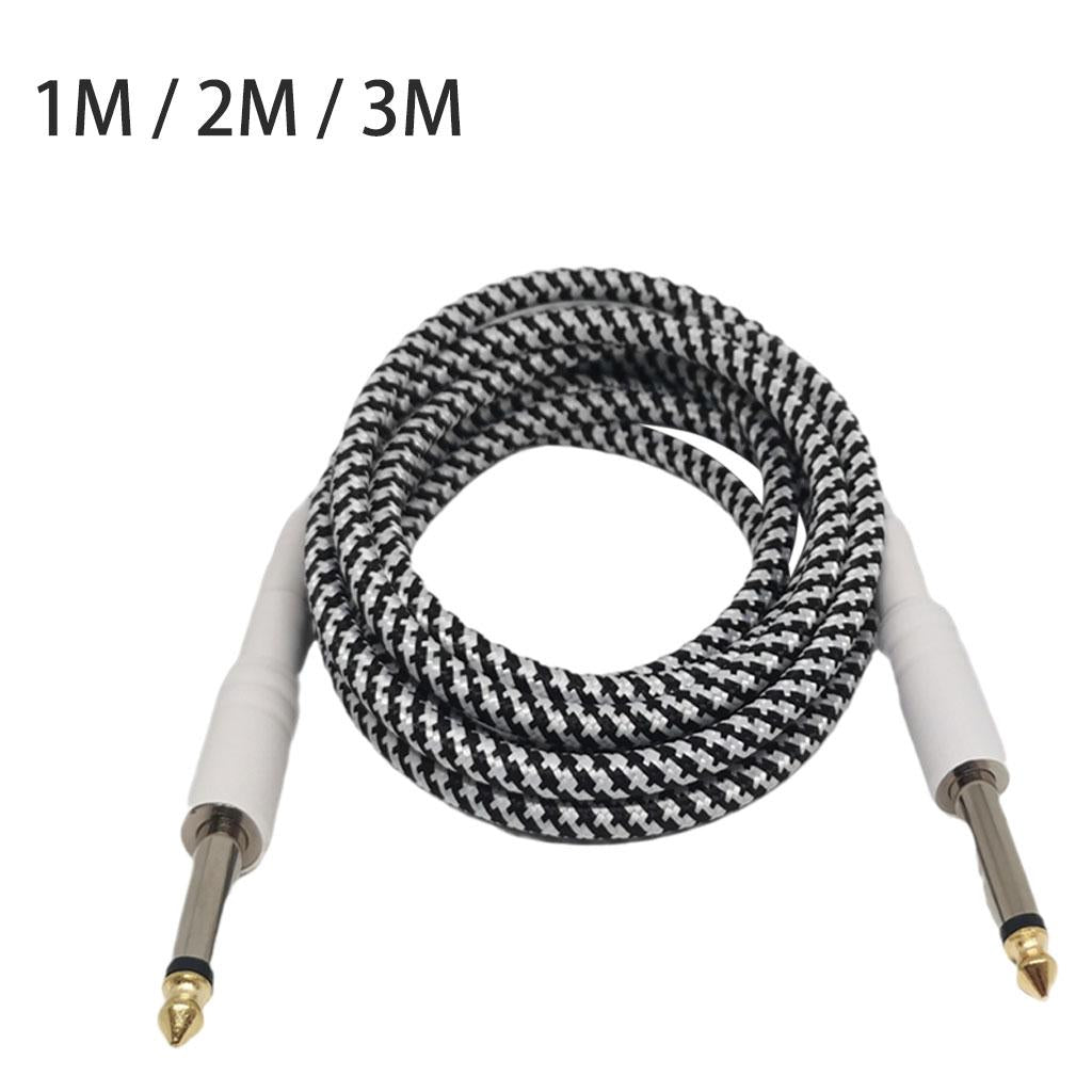 6.35mm Guitar Cable Noise Reduction for Deep Bass Musical Instruments 1Meter