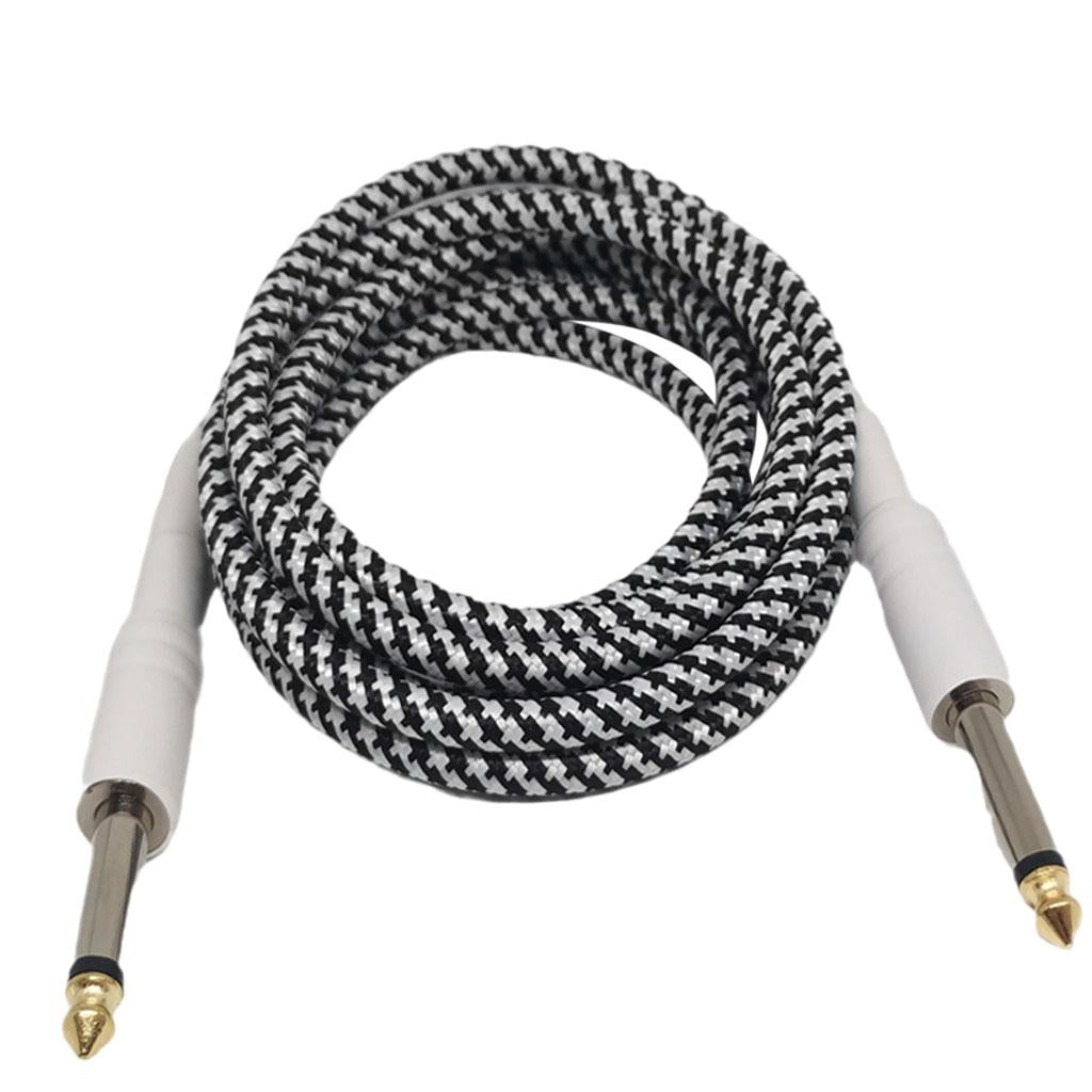 6.35mm Guitar Cable Noise Reduction for Deep Bass Musical Instruments 2Meter