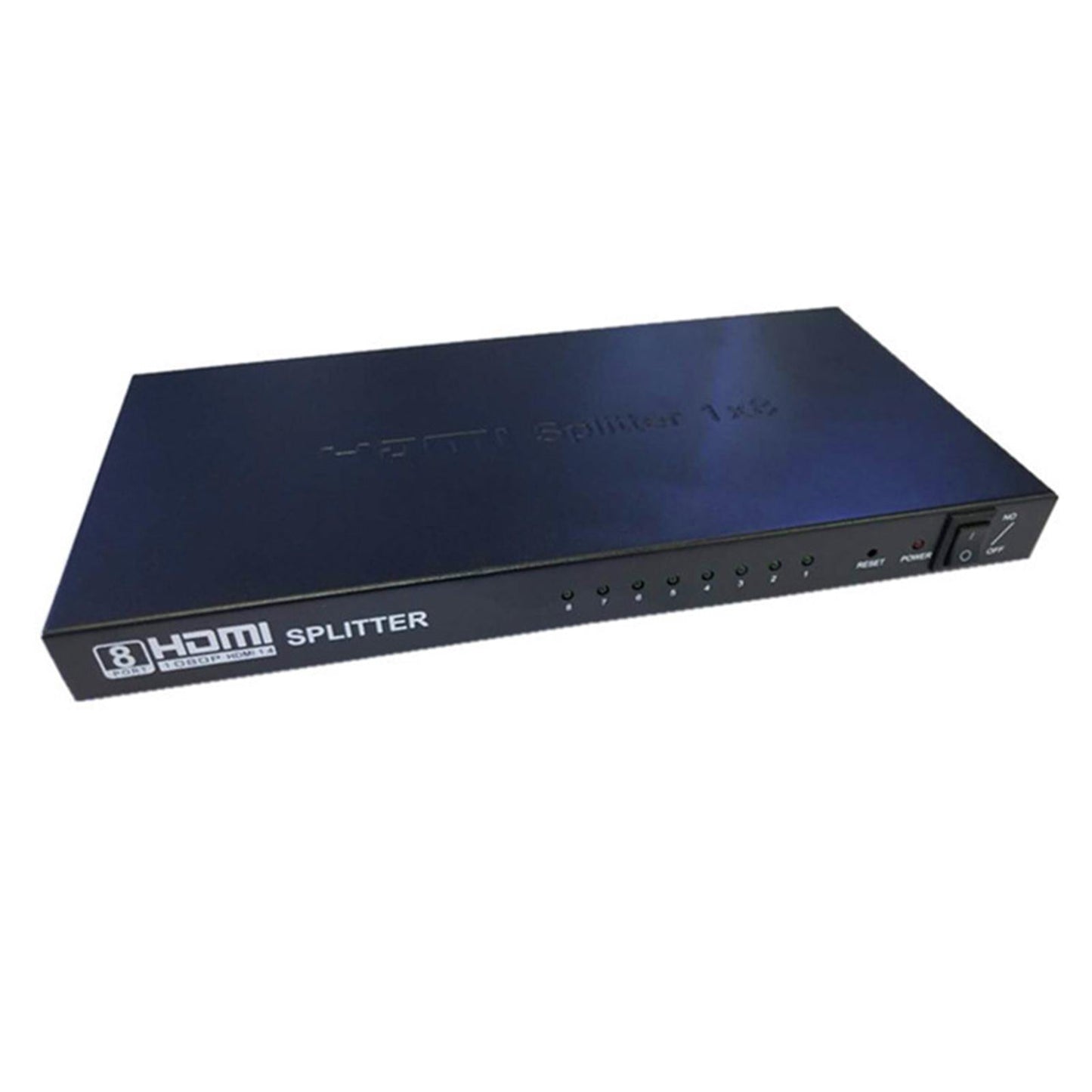 HDMI Splitter 1 in 8 Out High Resolution for STB DVD PS3 Office Teaching