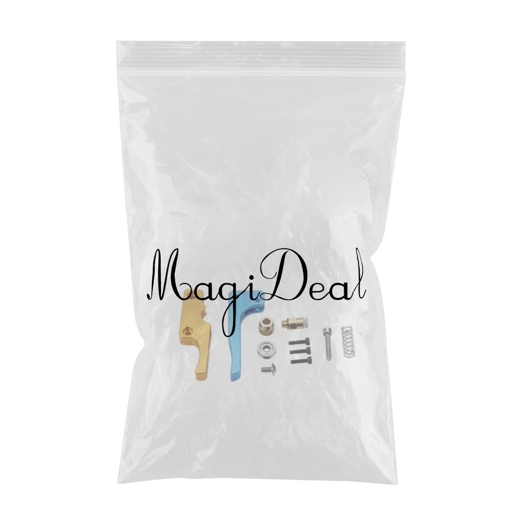 Dual Gear Extruder Double Pulleys for 3D Printer Cr-10 Pro 1.75mm Filament