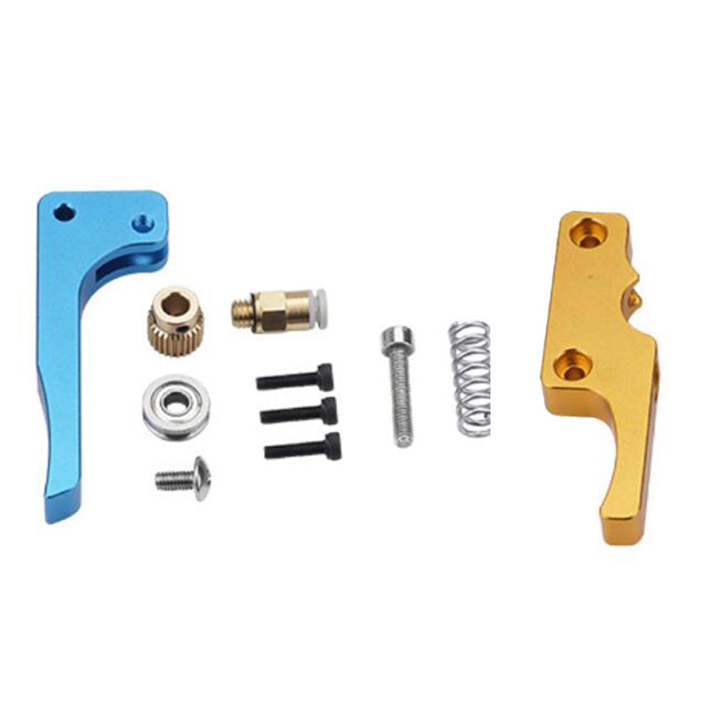 Dual Gear Extruder Double Pulleys for 3D Printer Cr-10 Pro 1.75mm Filament