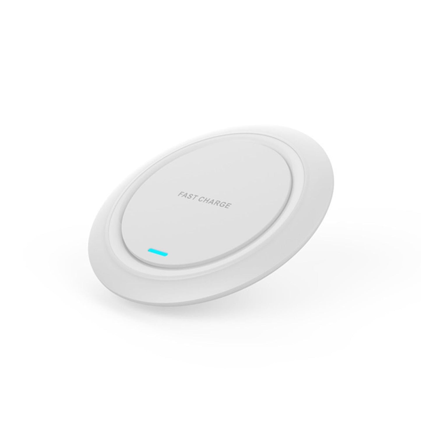 Wireless Charger Qi-Certified 10W/15W Thin for Samsung Galaxy S6 Edge Plus 15W White