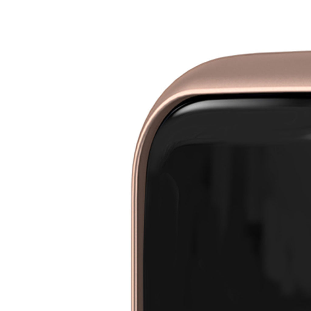 45mm Bumper Frame Protective Case Waterproof for iWatch Series 7 Rose Gold