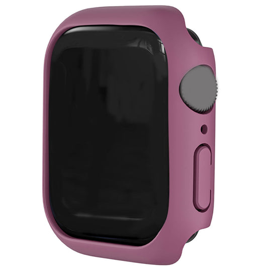 45mm Bumper Frame Protective Case Waterproof for iWatch Series 7 Wine Red
