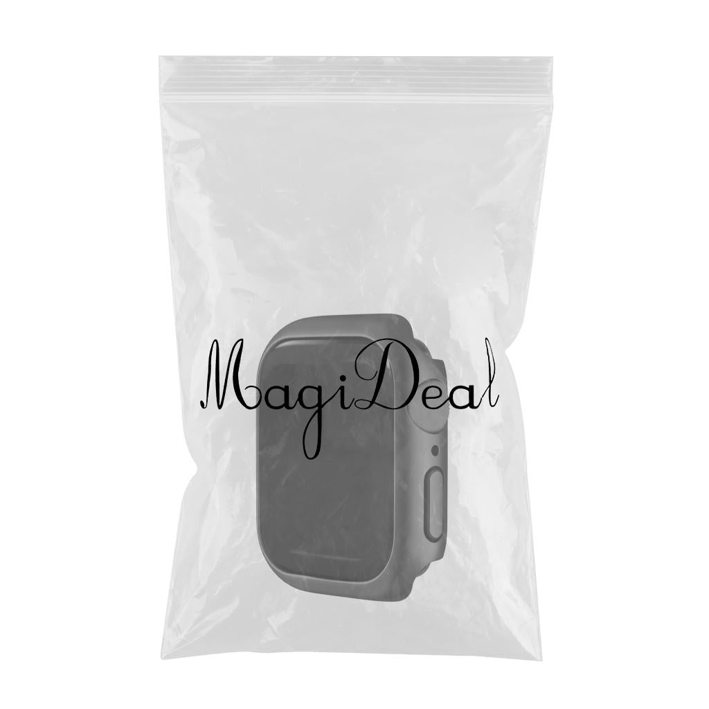 45mm Bumper Frame Protective Case Waterproof for iWatch Series 7 Black