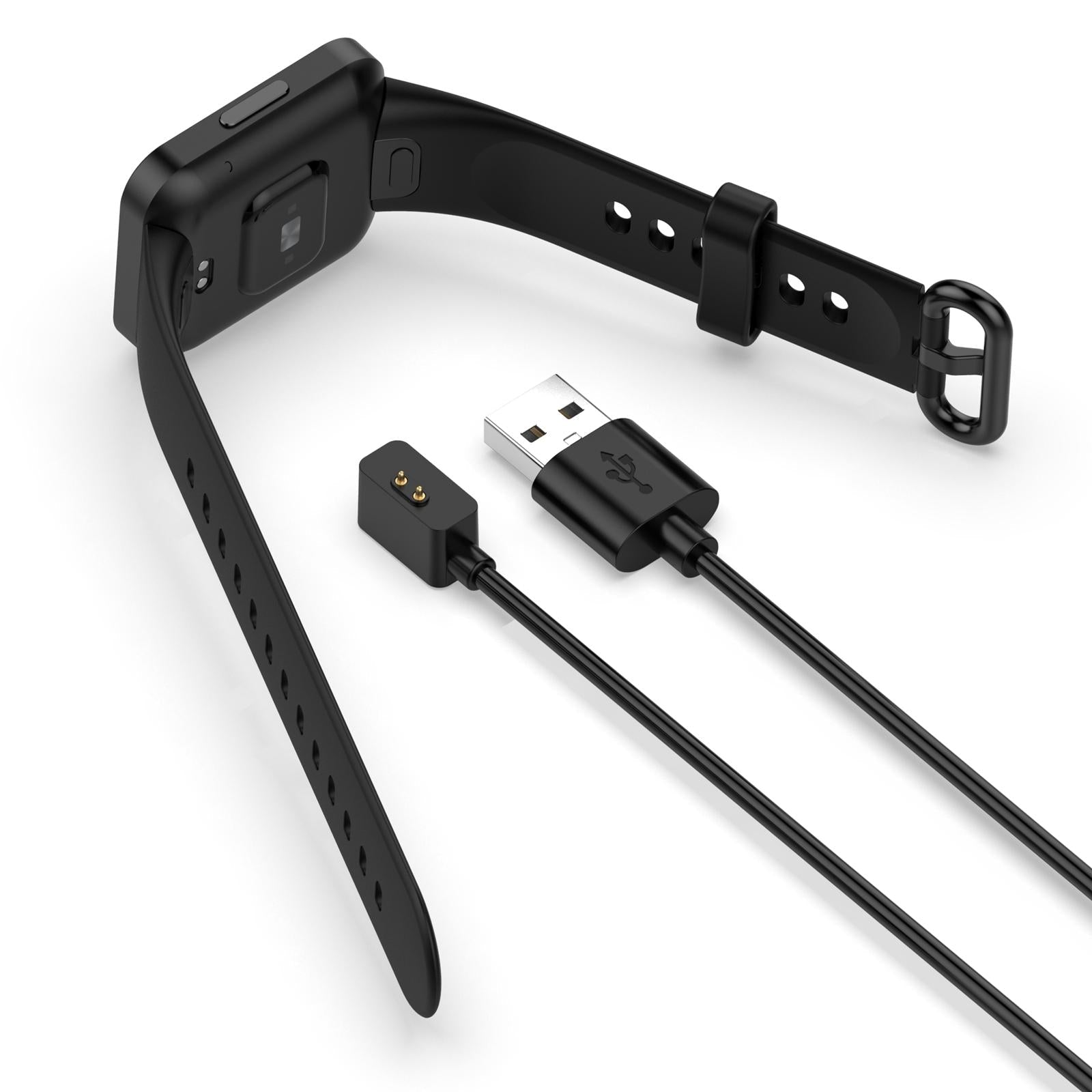 USB Charging Cable Black Plastic for Xiaomi Redmi Watch 2 Redmi Watch 2 Lite 55cm