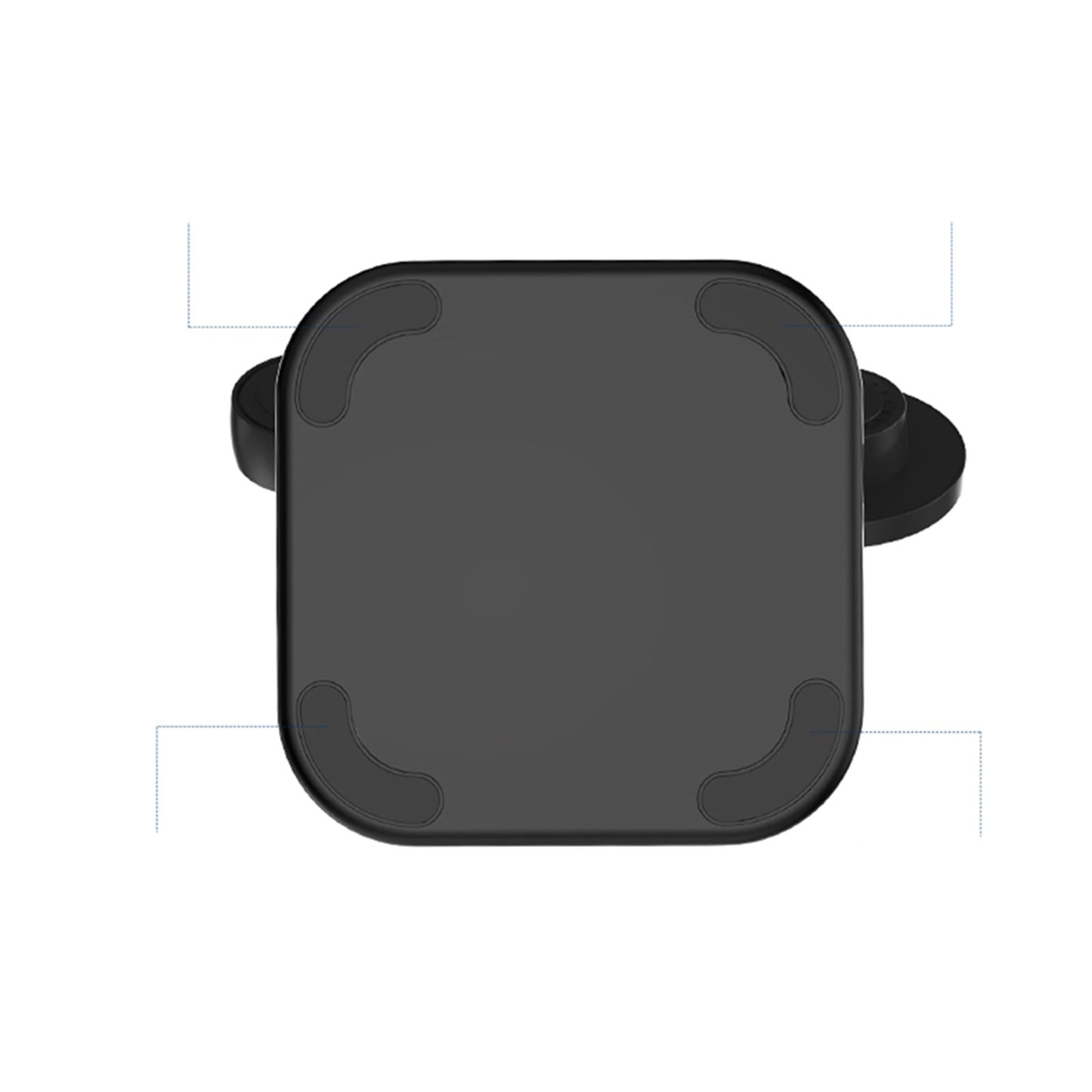 3 in 1 Foldable Qi Charger Magnetic Wireless Charger for iwatch Series Black