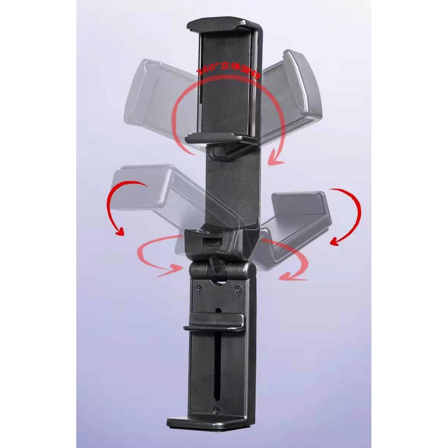 Phone Holder Adjustable Stand for iPhone 12 11 XS Max XR x 8 7 Gym Black