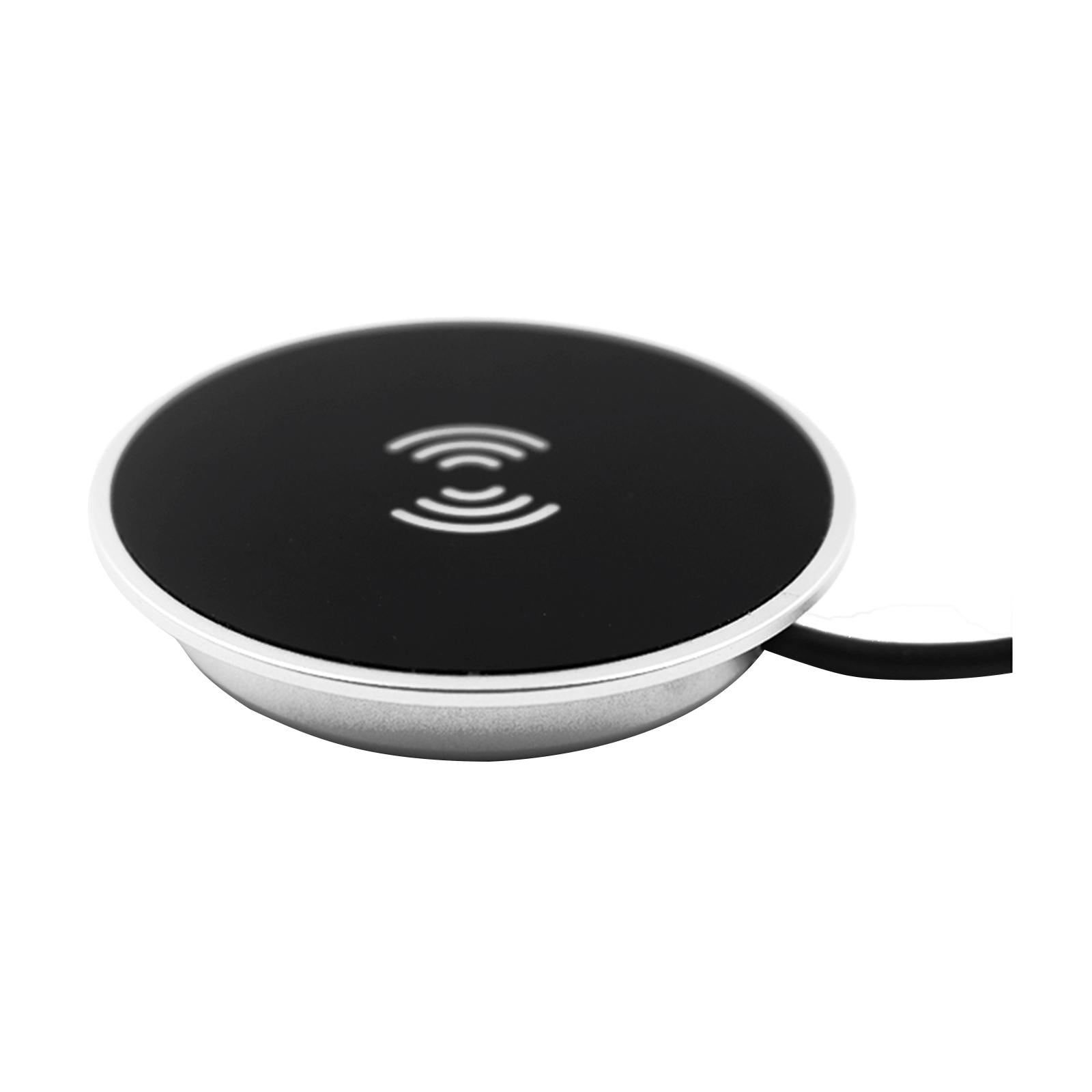 Desktop Wireless Charger Station Qi-Certified Hidden Quick Charge for Tables
