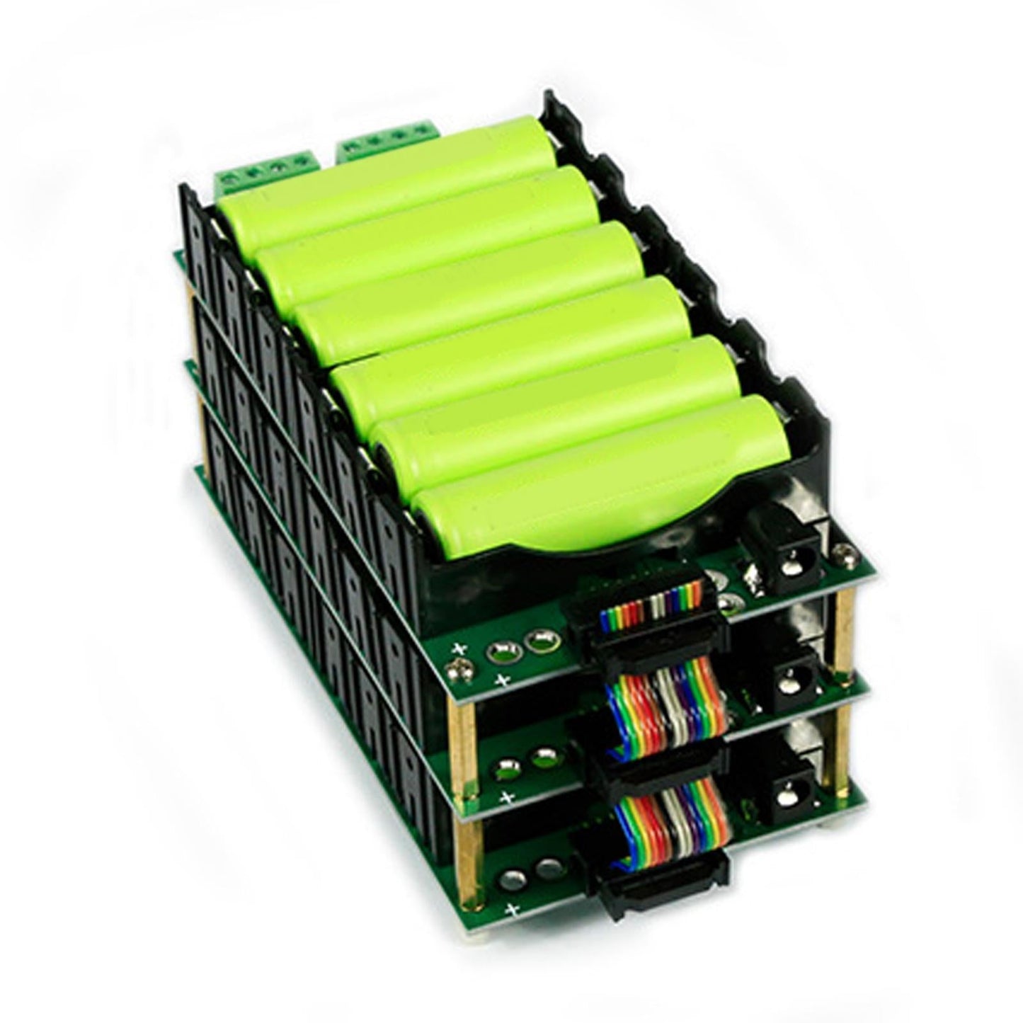 12V 3S Power Wall 18650 Battery Pack BMS Battery Holder 6s2p Double side