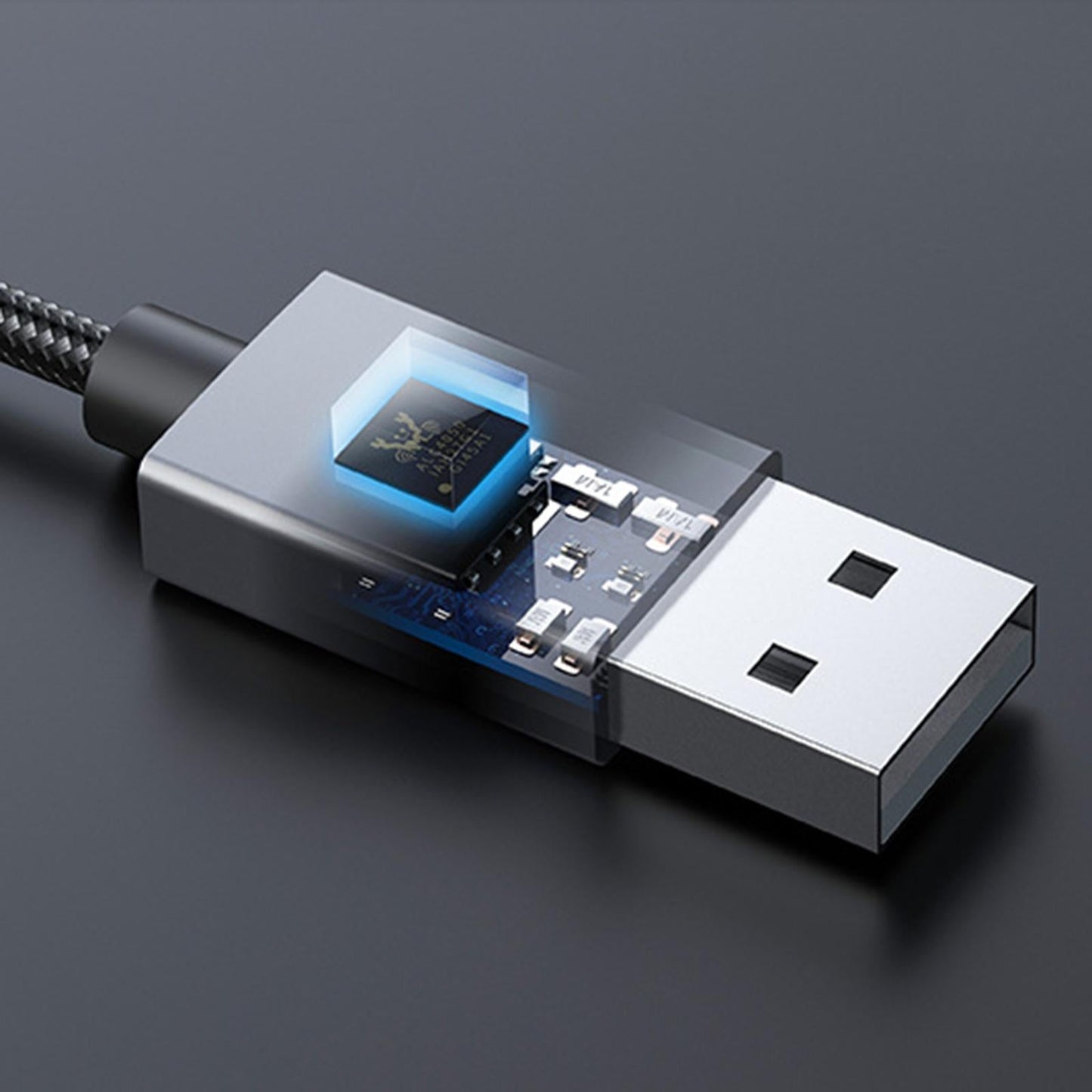USB to 3.5mm Jack Audio Adapter Built-In Chip 2 in 1 for PS4 Laptop Speaker